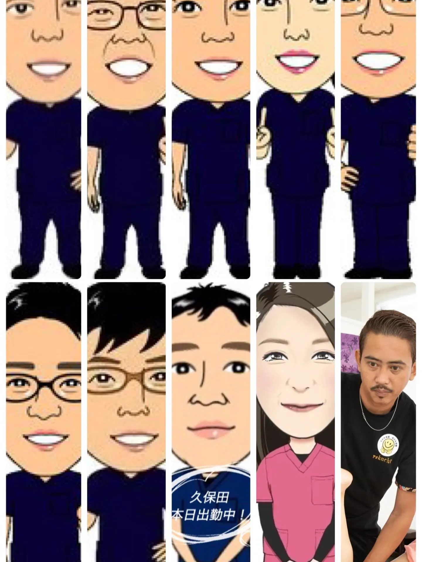 ３／２１土曜　港北マッサージ出勤スタッフ