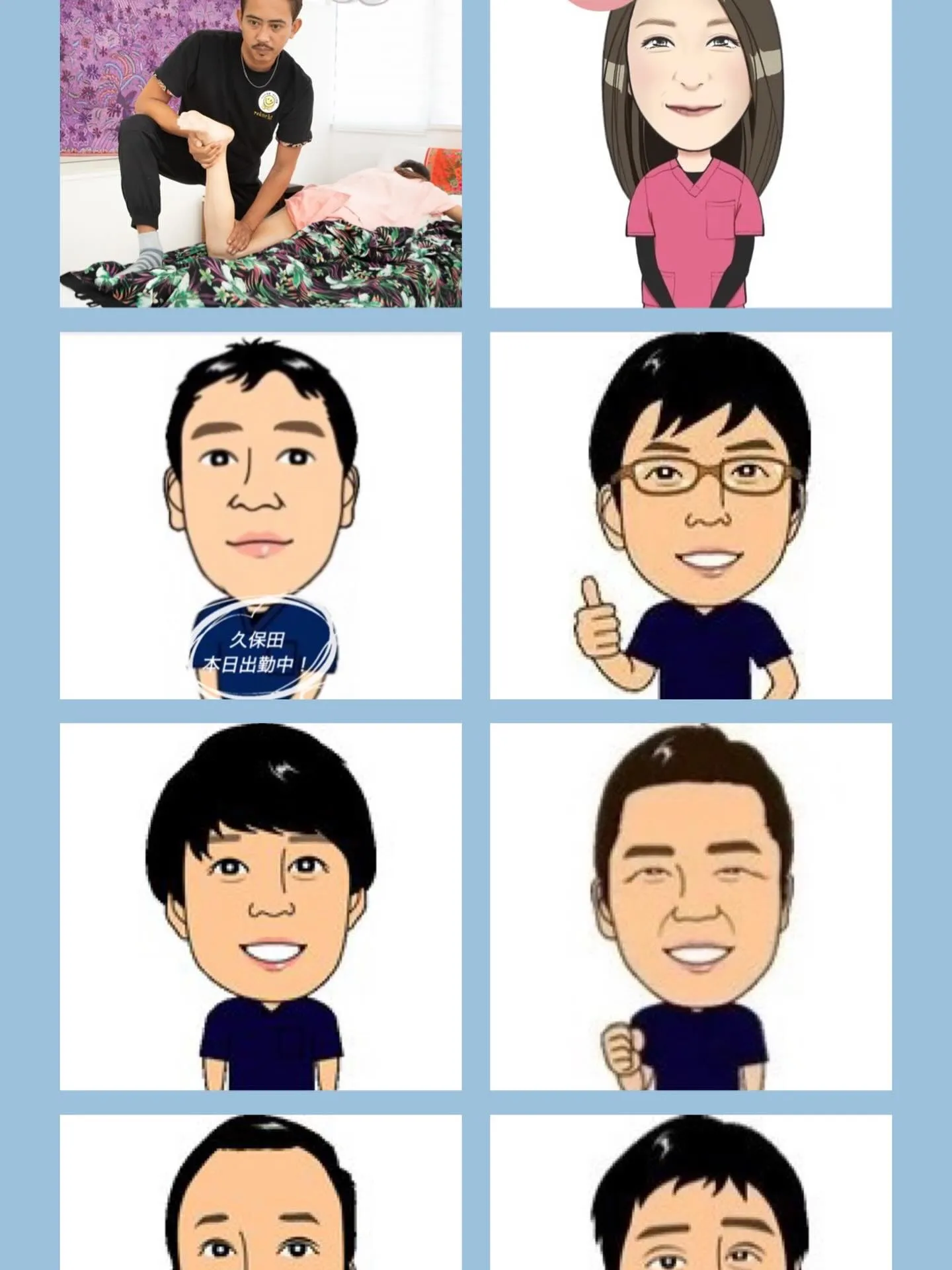 3/23火曜 港北マッサージ出勤スタッフ